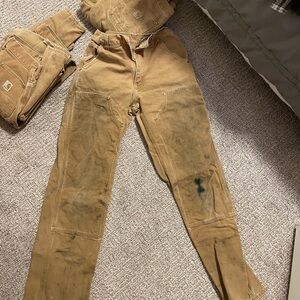Carhartt Tan Workwear Overalls